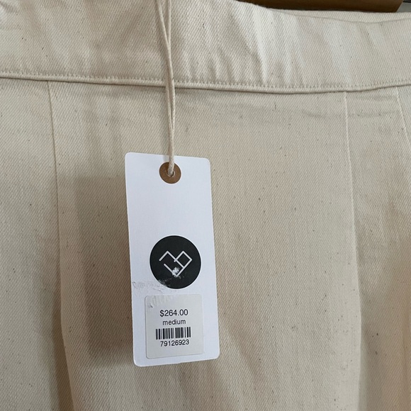 NWT Micaela Greg Natural Denim Wrap Skirt - Picture 13 of 16